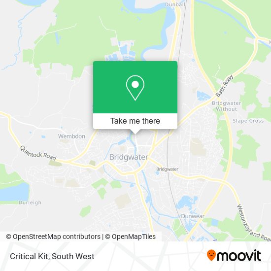 Critical Kit map