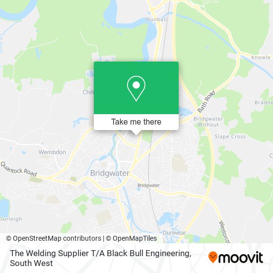 The Welding Supplier T / A Black Bull Engineering map