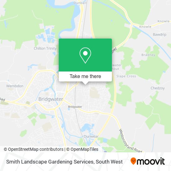 Smith Landscape Gardening Services map