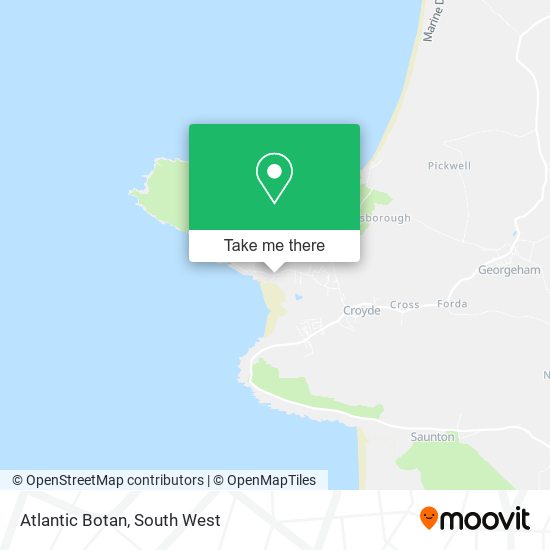 Atlantic Botan map