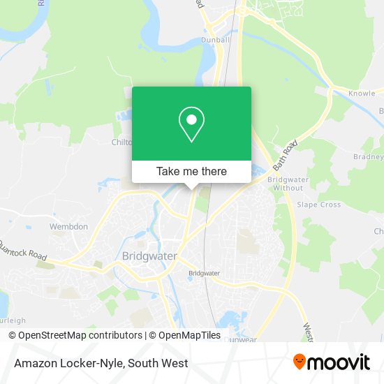 Amazon Locker-Nyle map