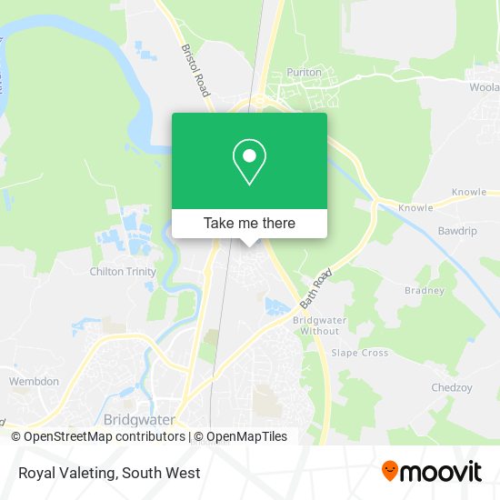 Royal Valeting map