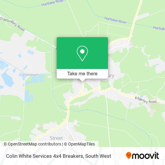 Colin White Services 4x4 Breakers map