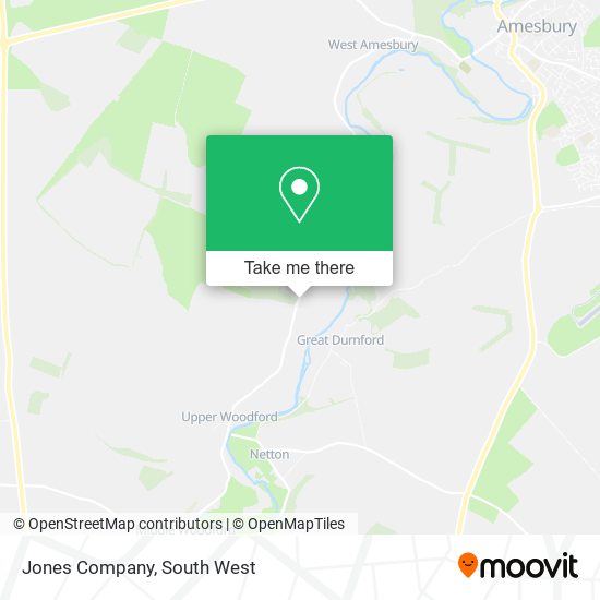 Jones Company map