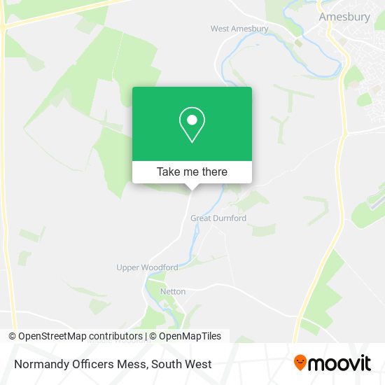 Normandy Officers Mess map