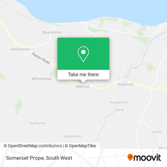 Somerset Prope map