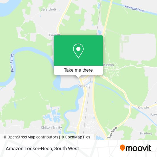 Amazon Locker-Neco map