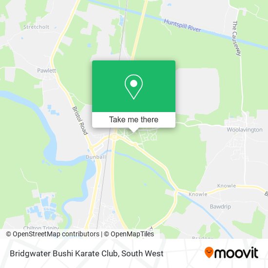 Bridgwater Bushi Karate Club map