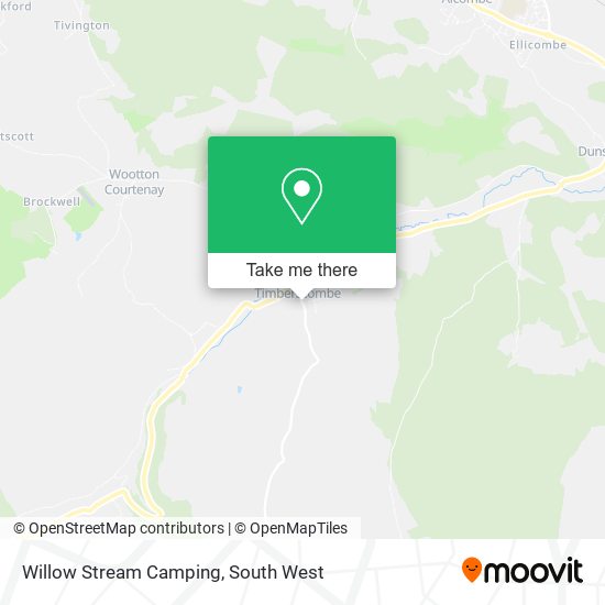 Willow Stream Camping map