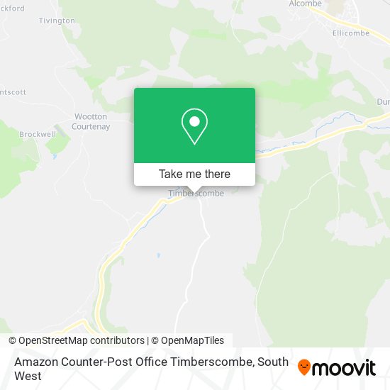 Amazon Counter-Post Office Timberscombe map