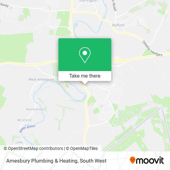 Amesbury Plumbing & Heating map