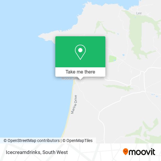 Icecreamdrinks map
