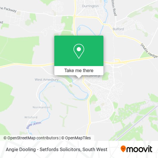 Angie Dooling - Setfords Solicitors map