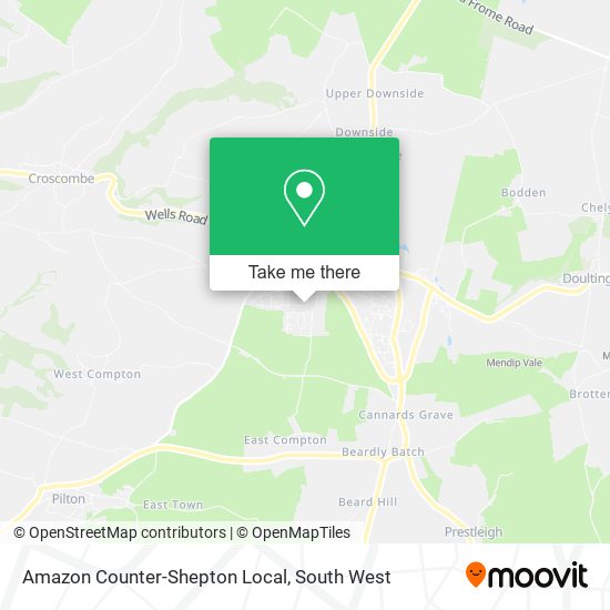 Amazon Counter-Shepton Local map