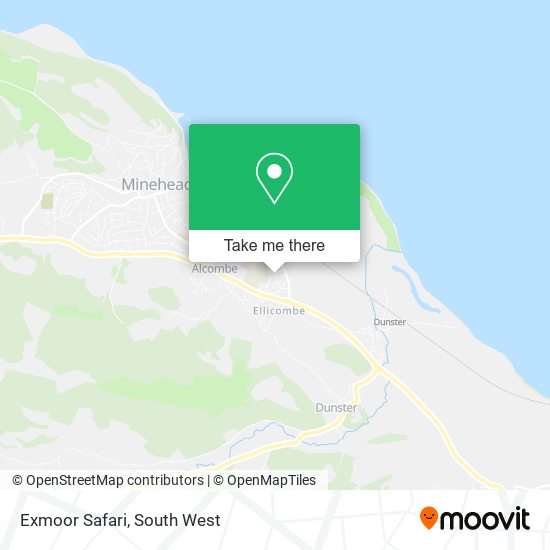 Exmoor Safari map