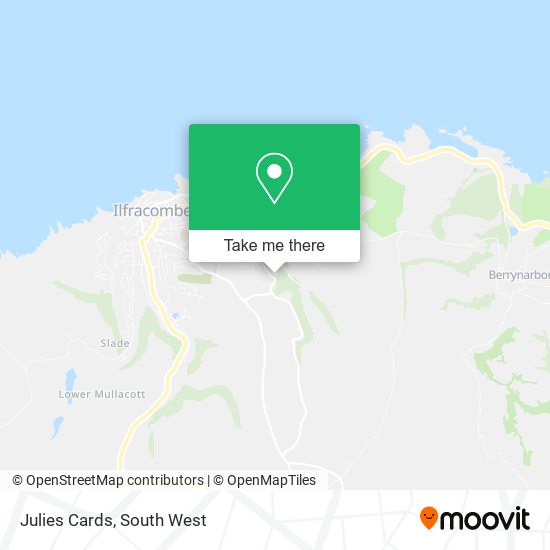 Julies Cards map