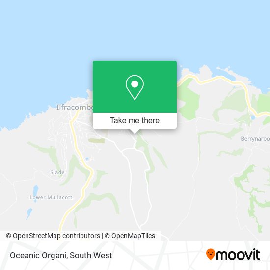 Oceanic Organi map