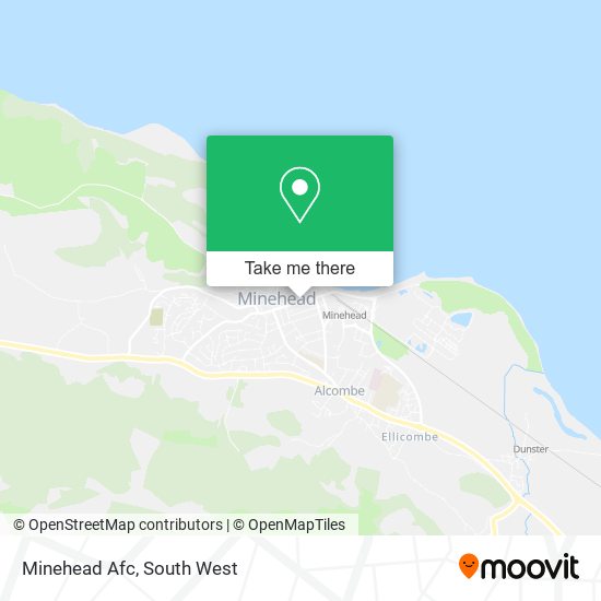 Minehead Afc map