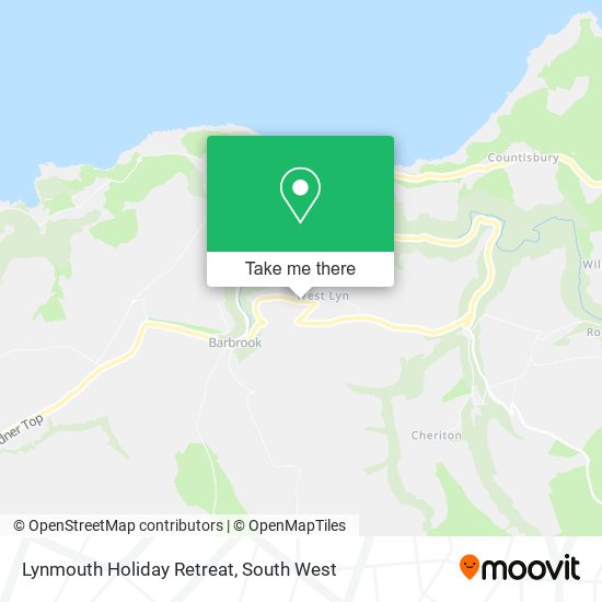 Lynmouth Holiday Retreat map