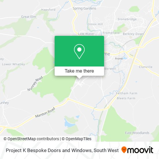 Project K Bespoke Doors and Windows map