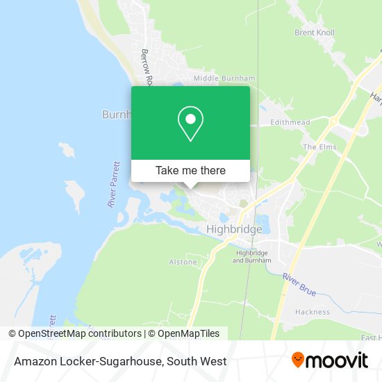 Amazon Locker-Sugarhouse map