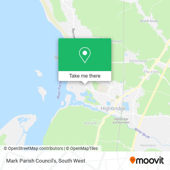 Mark Parish Council's map
