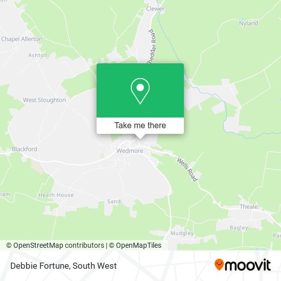 Debbie Fortune map