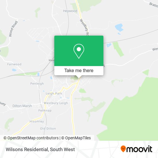 Wilsons Residential map