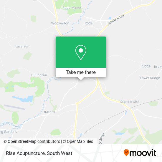 Rise Acupuncture map