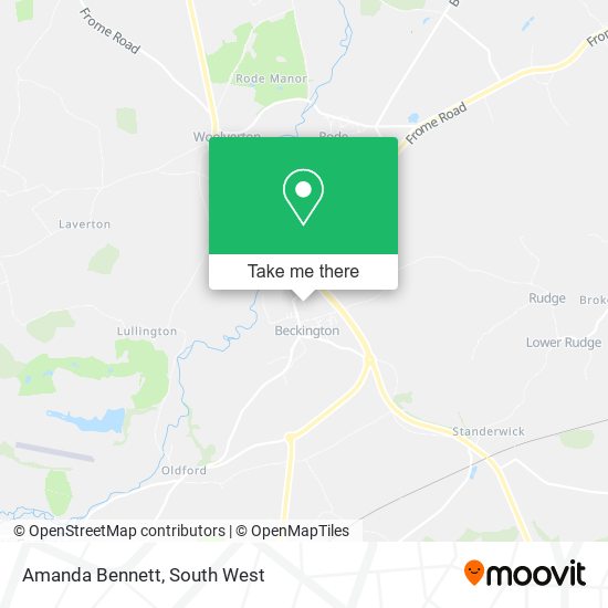 Amanda Bennett map