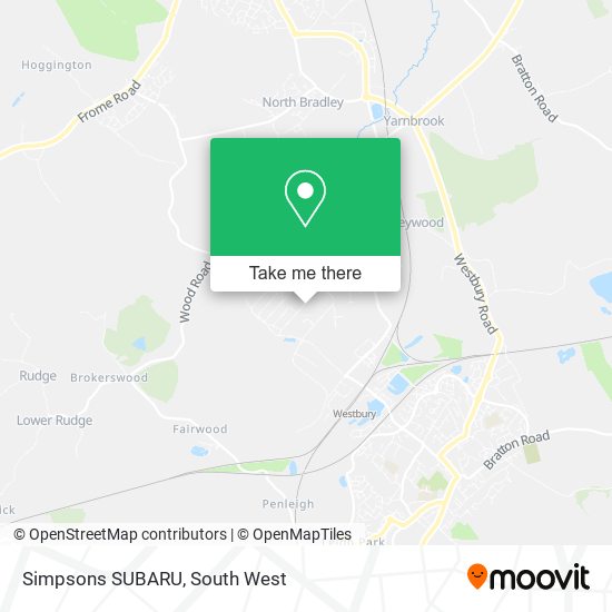 Simpsons SUBARU map