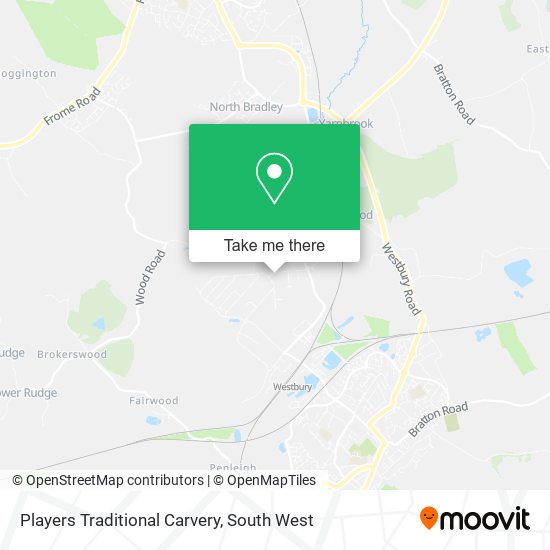 Players Traditional Carvery map
