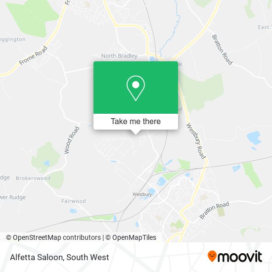 Alfetta Saloon map