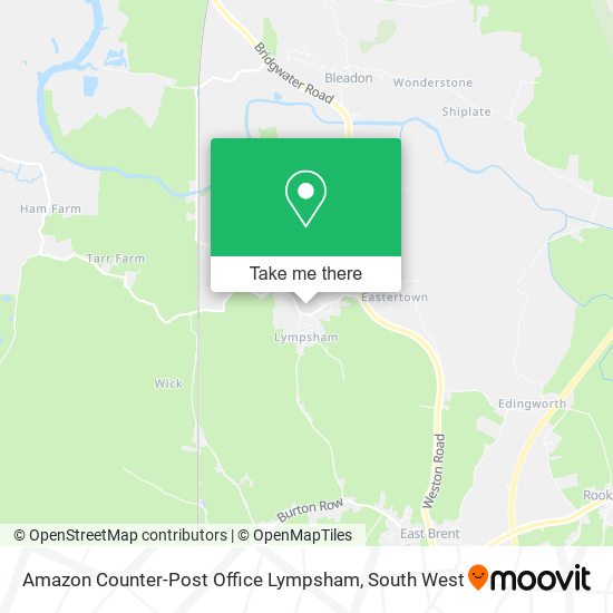 Amazon Counter-Post Office Lympsham map
