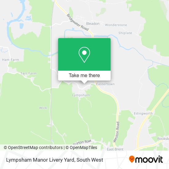 Lympsham Manor Livery Yard map