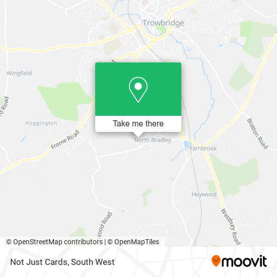 Not Just Cards map