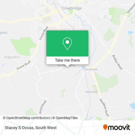 Stacey S Occas map