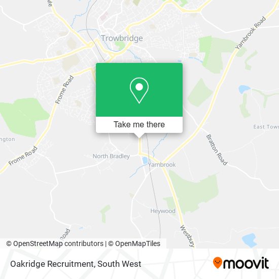 Oakridge Recruitment map