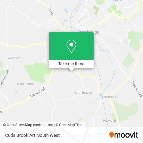 Cuds Brook Art map