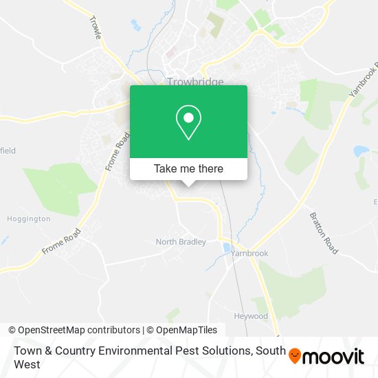 Town & Country Environmental Pest Solutions map