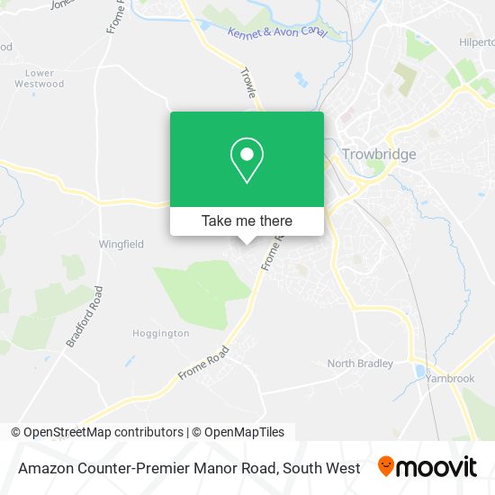 Amazon Counter-Premier Manor Road map