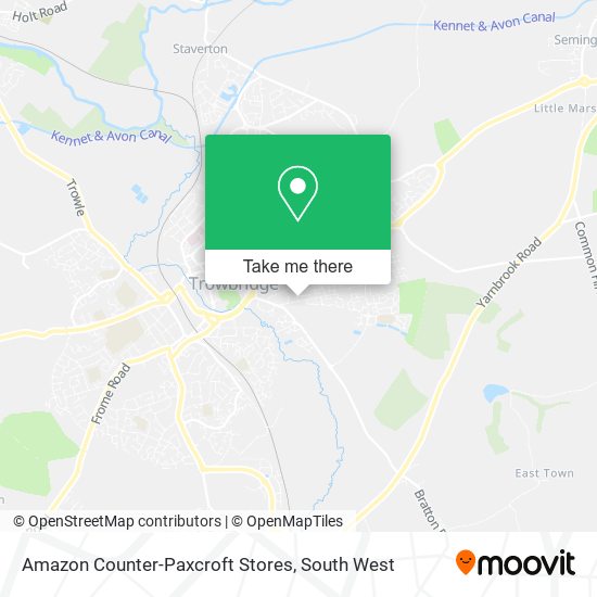 Amazon Counter-Paxcroft Stores map