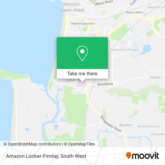 Amazon Locker-Finnlay map