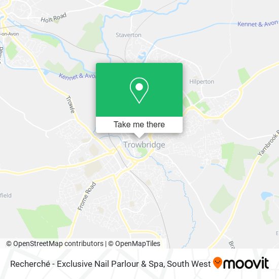 Recherché - Exclusive Nail Parlour & Spa map