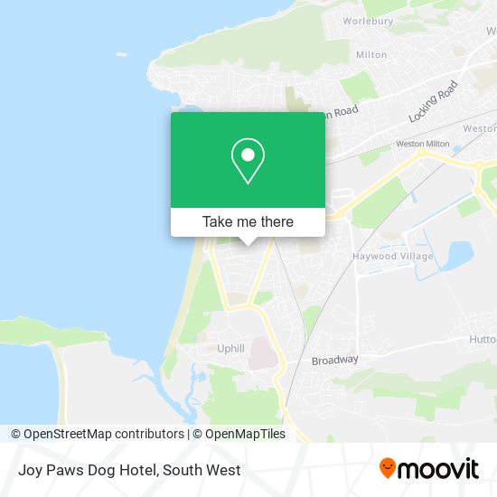 Joy Paws Dog Hotel map