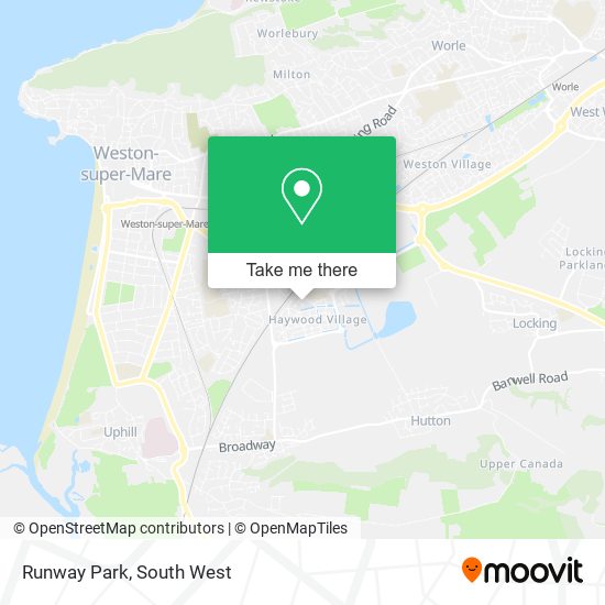 Runway Park map