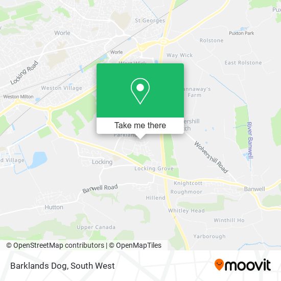 Barklands Dog map