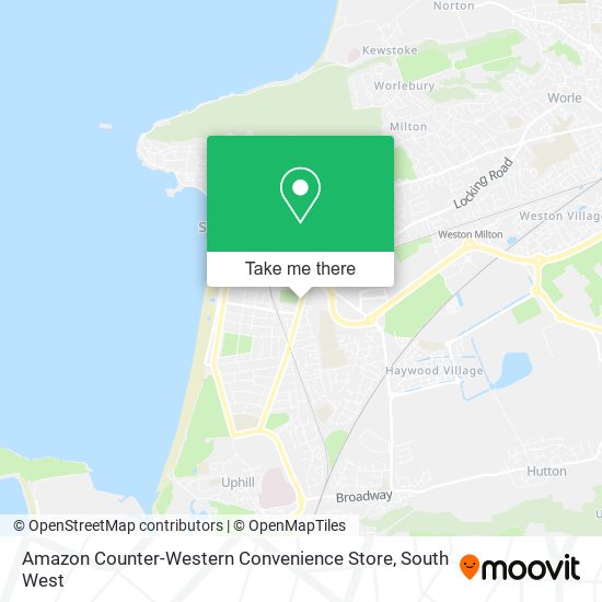 Amazon Counter-Western Convenience Store map