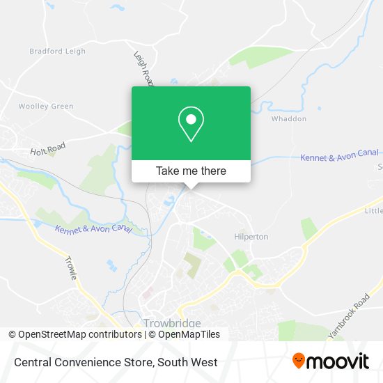 Central Convenience Store map