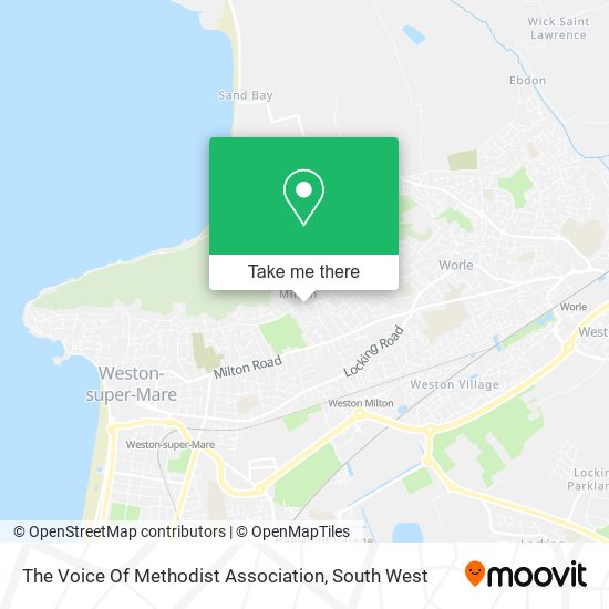 The Voice Of Methodist Association map